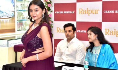 ग्रैंड ओपनिंग टुडे : रायपुर में आज से बढ़ेगी और चमक  "चांदी भंडार का आगमन"
