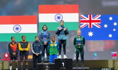 अंतरराष्ट्रीय वेटलिफ्टिंग टूर्नामेंट में ज्ञानेश्वरी यादव को गोल्ड मेडल,छत्तीसगढ़ पुलिस राजनांदगांव में हैं कार्यरत