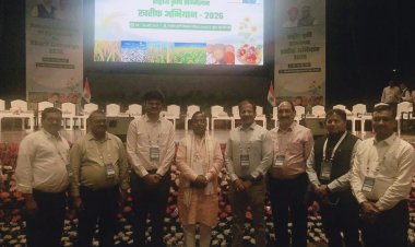 नई दिल्ली में आयोजित राष्ट्रीय सम्मेलन में शामिल हुए छत्तीसगढ़ के कृषि मंत्री रामविचार नेताम