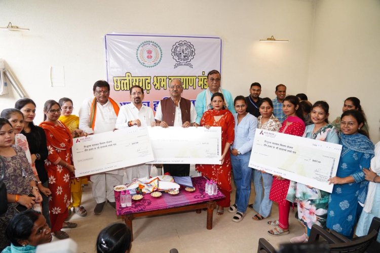 मजूदरों के मसीहा बृजमोहन अग्रवाल ने जन्मदिवस पर दी मजदूर दिवस की सौगात