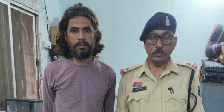 रायपुर में हिस्ट्रीशीटर गिरफ्तार,श्मशान घाट के पास कर रहा था गांजा का सौदा