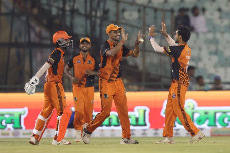 सरगुजा टायगर्स ने सीसीपीएल इतिहास का बनाया सबसे कम स्कोर,राजनांदगांव की शानदार 9 विकेट से जीत