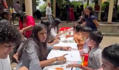 अनाथालय के बच्चों संग मनाया फ्रेंडशिप डे, रंगों और संगीत से सजा माहौल