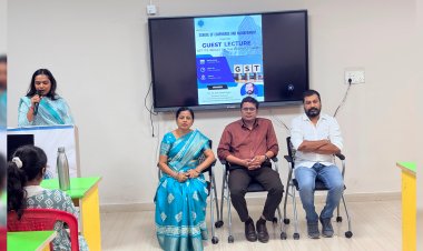 KVGU में गेस्ट लेक्चर : विशेषज्ञ ने CGST, SGST, IGST से लेकर स्टार्टअप और ई-कॉमर्स में करियर अवसरों तक दी जानकारी