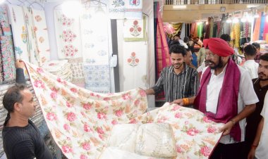 रायपुर में देश का सबसे बड़ा एक्सपो शुरू : एक छत के नीचे सिल्क का संसार, 60 प्रतिशत तक बड़ा डिस्काउंट