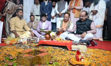 रायपुर में ओमेगा मेडिसाइन अस्पताल की अत्याधुनिक स्वास्थ्य सेवाओं की नई पहल,सीएम साय ने किया कैंसर उपचार केंद्र का भूमिपूजन