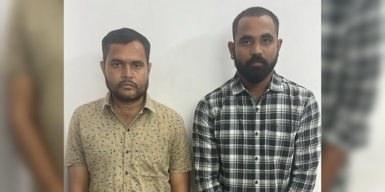 गृह मंत्री का पीए बताकर 15 लोगों से ठगे लाखों रुपए, 2 शातिर ठग गिरफ्तार