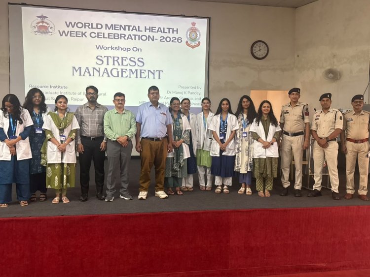 सतर्क पुलिस के लिए स्वस्थ मन जरूरी,प्रशिक्षणार्थियों ने सीखे मन को मजबूत रखने के गुर