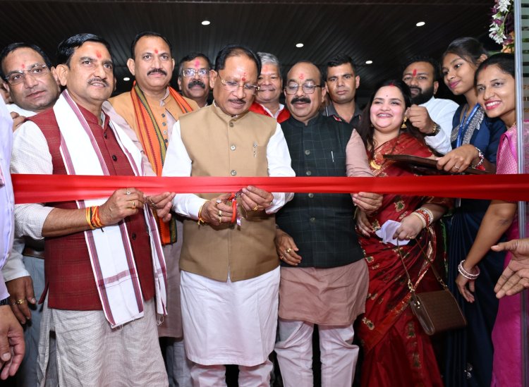 सीएम विष्णुदेव साय ने किया  सुपर स्पेशलिटी प्रथमेश हॉस्पिटल का शुभारंभ